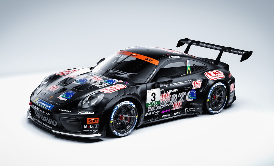 Porsche Cup racing car precision engineering