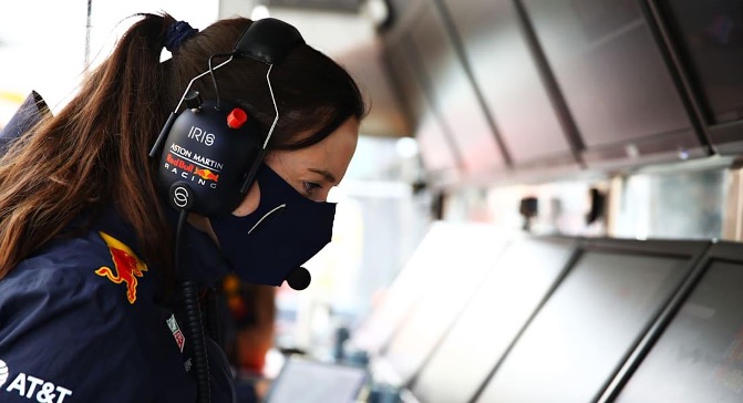 Motorsport engineering close-up